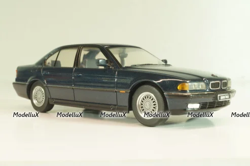 BMW 740i (E38) 1994, dark blue, 070263, Herpa 1:43