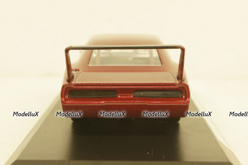 Dodge charger daytona 1969, Dom's custom, bordo, 86221, GreenLight 1:43