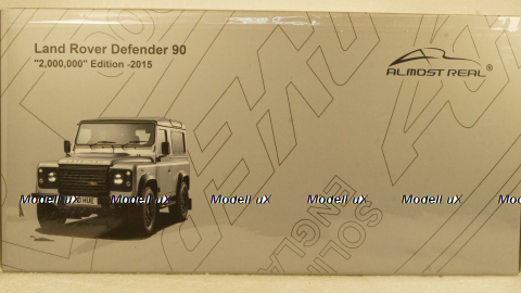 Land Rover Defender 90 - 2015, Silver, ALM810202, Almost Real 1:18