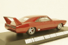 Dodge charger daytona 1969, Dom's custom, bordo, 86221, GreenLight 1:43
