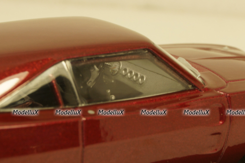 Dodge charger daytona 1969, Dom's custom, bordo, 86221, GreenLight 1:43