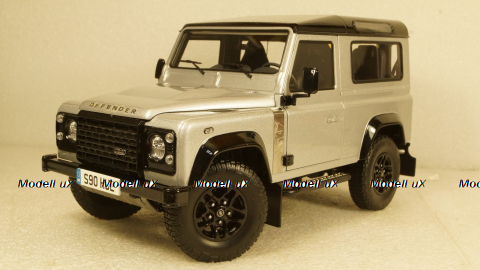 Land Rover Defender 90 - 2015, Silver, ALM810202, Almost Real 1:18