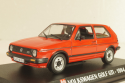 Volkswagen Golf II GTI 1984, red, Altaya 1:43