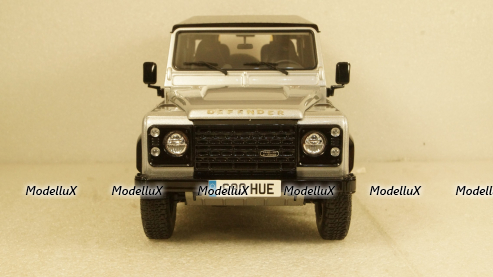 Land Rover Defender 90 - 2015, Silver, ALM810202, Almost Real 1:18
