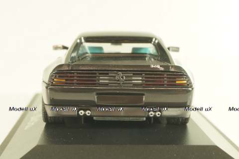 Ferrari 348 tb 1988, black/blue wheels, 010122, Herpa 1:43 