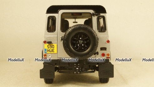 Land Rover Defender 90 - 2015, Silver, ALM810202, Almost Real 1:18