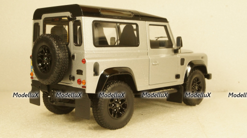 Land Rover Defender 90 - 2015, Silver, ALM810202, Almost Real 1:18