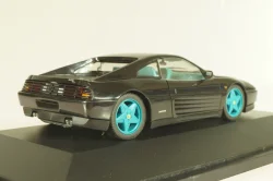 Ferrari 348 tb 1988, black/blue wheels, 010122, Herpa 1:43 