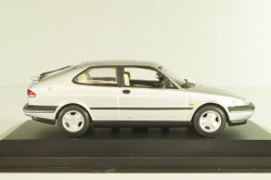 Saab 900 SE (900NG) coupe 1995, silver, 743310, Minichamps 1:43 Уценка!