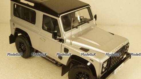 Land Rover Defender 90 - 2015, Silver, ALM810202, Almost Real 1:18