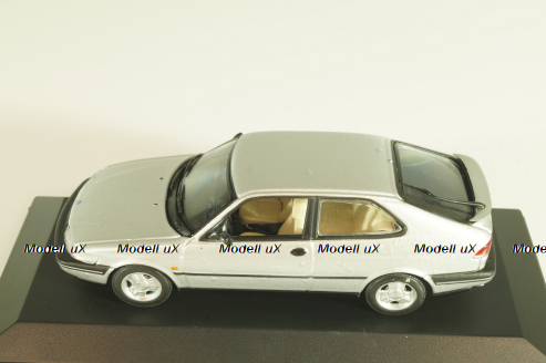 Saab 900 SE (900NG) coupe 1995, silver, 743310, Minichamps 1:43 Уценка!