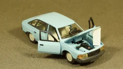 Mercedes ML 320 W163 ML-Klasse 2002, silver, В6 6961928, IXO 1:43