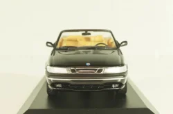 Saab 900 SE (900NG) cabriolet 1995, black, 741702, Minichamps 1:43, Minichamps 1:43