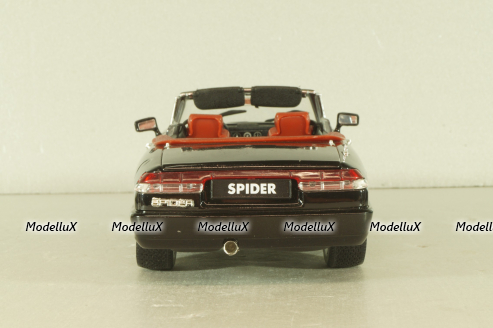 Alfa Romeo Spyder 1993, black, 330400, Universal Hobbies 1:18
