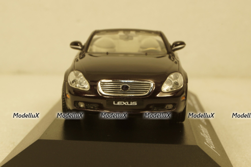 Lexus SC430 OPEN Convertible , dark red, JC014, J-collection 1:43