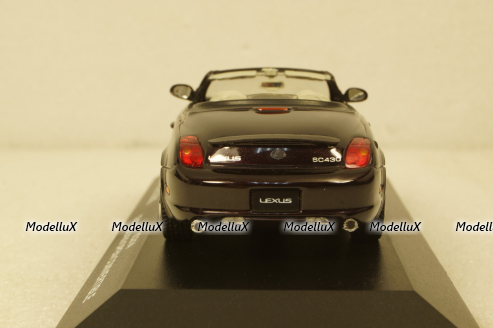 Lexus SC430 OPEN Convertible , dark red, JC014, J-collection 1:43