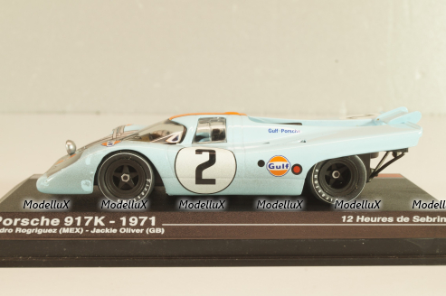 Porsche 917K 12Hrs Sebring 1971, P.Rodriguez/J.Oliver, Altaya 1:43