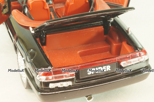 Alfa Romeo Spyder 1993, black, 330400, Universal Hobbies 1:18