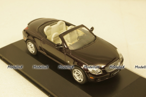Lexus SC430 OPEN Convertible , dark red, JC014, J-collection 1:43