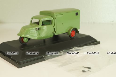 Tempo Castenwagen 1950, matt green, 81033, Schuco 1:43
