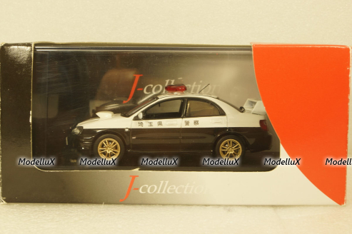 Subaru Impreza WRX Japanese Police 2005,  white, JC083, J-collection 1:43