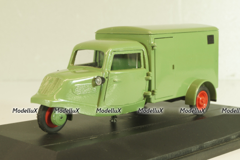 Tempo Castenwagen 1950, matt green, 81033, Schuco 1:43