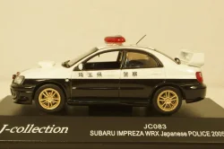 Subaru Impreza WRX Japanese Police 2005,  white, JC083, J-collection 1:43