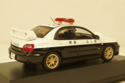 Subaru Impreza WRX Japanese Police 2005,  white, JC083, J-collection 1:43