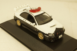 Subaru Impreza WRX Japanese Police 2005,  white, JC083, J-collection 1:43