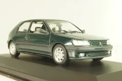 Peugeot 306 2 door 1995, green, 430112500, Minichamps 1:43