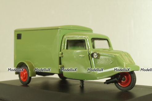 Tempo Castenwagen 1950, matt green, 81033, Schuco 1:43