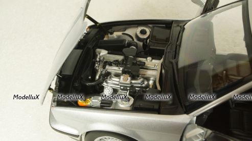 BMW 535I (E34) 1988 silver, 100024005 Minichamps, 1:18