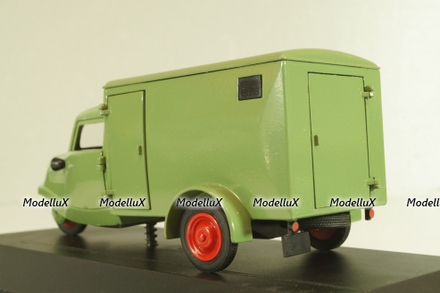 Tempo Castenwagen 1950, matt green, 81033, Schuco 1:43
