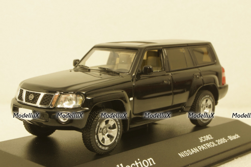 Nissan Patrol Y61 2005, black, JC082, J-collection 1:43