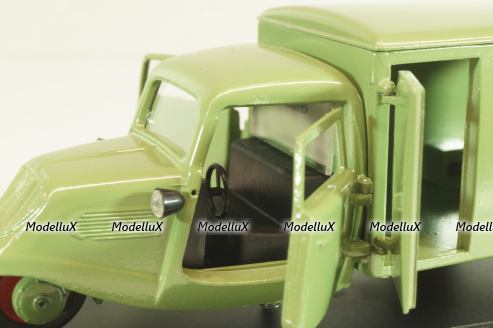 Tempo Castenwagen 1950, matt green, 81033, Schuco 1:43