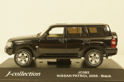 Nissan Patrol Y61 2005, black, JC082, J-collection 1:43