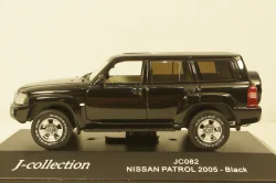 Nissan Patrol Y61 2005, black, JC082, J-collection 1:43