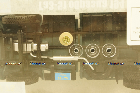 Газ-51 с ранней, деревянной кабиной 1946 г., МБК 1:43