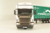 Scania R 450 tractor with semi trailer "Marcotran" 2014, white/green, Camiones Españoles Nº 13, Salvat 1:43