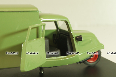 Tempo Castenwagen 1950, matt green, 81033, Schuco 1:43