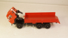Камаз 5320 бортовой красный, Арек 1:43