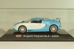 Bugatti Veyron 16.4 2005, blue/white, Altaya 1:43