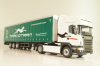 Scania R 450 tractor with semi trailer "Marcotran" 2014, white/green, Camiones Españoles Nº 13, Salvat 1:43
