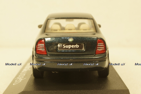 Skoda Superb B5, sedan, emerald, Kaden 1:43
