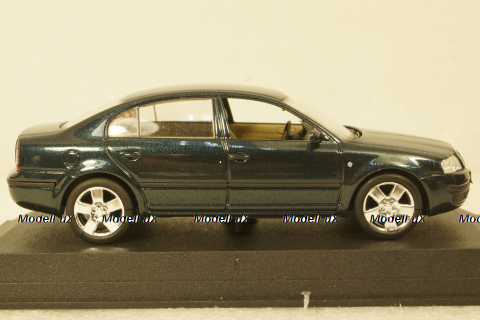 Skoda Superb B5, sedan, emerald, Kaden 1:43