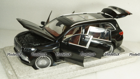 Mercedes Maybach GLS 600 4Matic (X167) black, B66960497, JADI 1:18