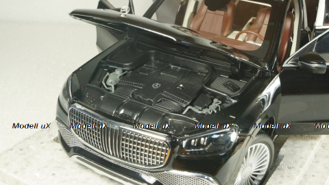 Mercedes Maybach GLS 600 4Matic (X167) black, B66960497, JADI 1:18