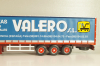 Iveco EuroStar tractor with semi trailer "Valero" 1998, red/white/blue, Camiones Españoles Nº 17, Salvat 1:43
