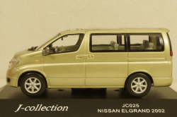 Nissan ELGRAND 2002, metallic, JC025, J-collection 1:43