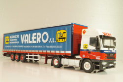 Iveco EuroStar tractor with semi trailer "Valero" 1998, red/white/blue, Camiones Españoles Nº 17, Salvat 1:43